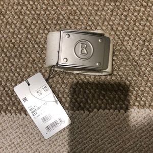 NWT White Belt by Bogner